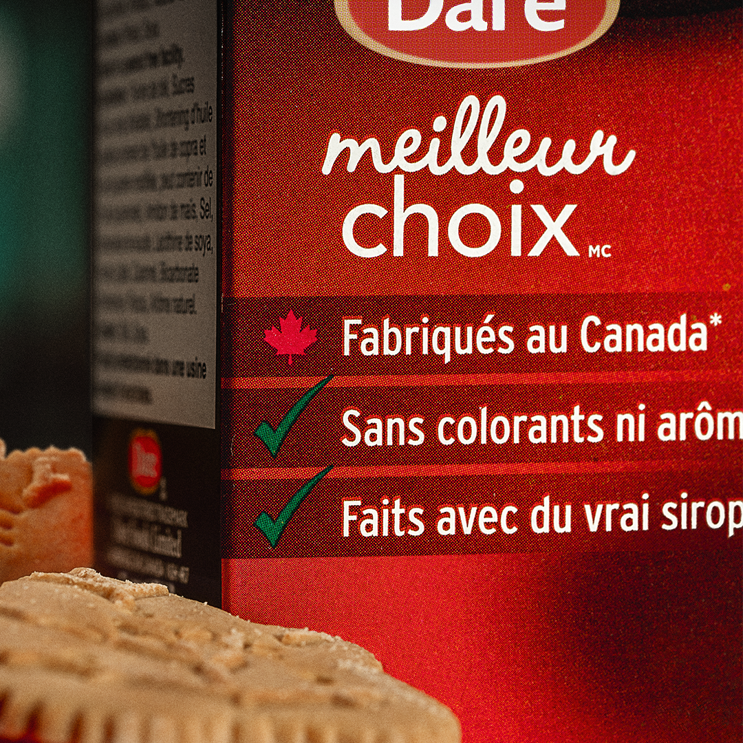 Biscuits Dare Suprême crème à l’Érable